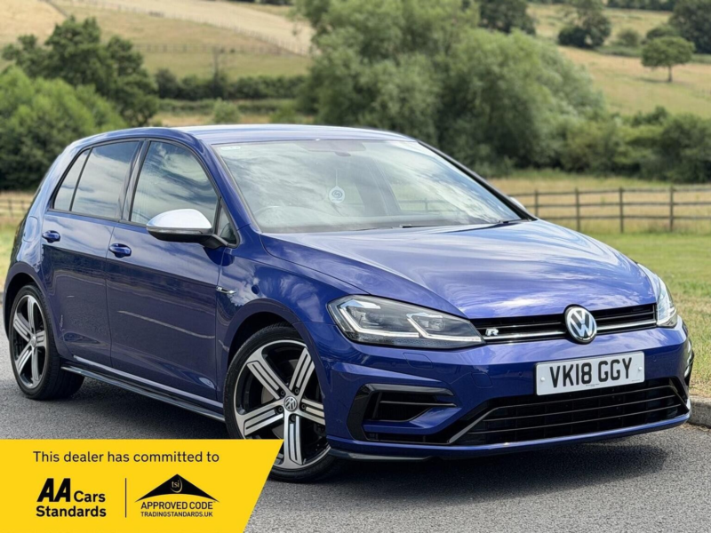 2018 Volkswagen Golf 2.0 Tsi R DSG 4motion Euro 6 (s/s) 5dr in Blue — image 1