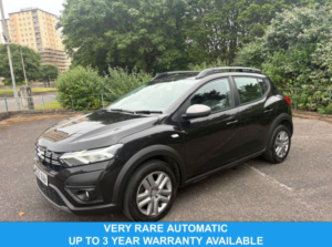 2023 Dacia Sandero Stepway 1.0 Tce Expression Hatchback 5dr Petrol CVT Euro 6 (s/s) (90 Ps) in Black — image 2