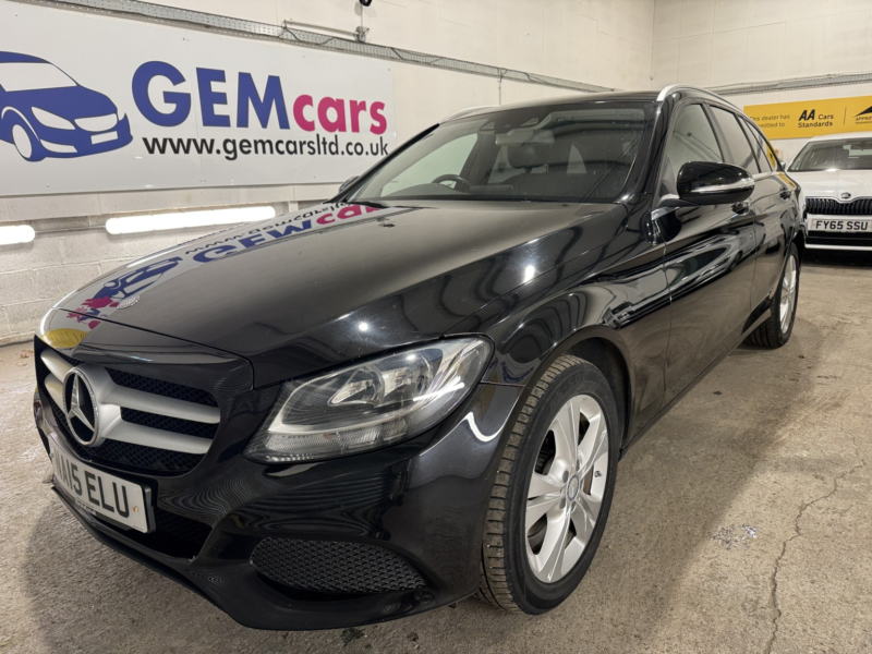 2015 Mercedes-Benz C Class 2.1 C220 Bluetec Se in Black — image 1