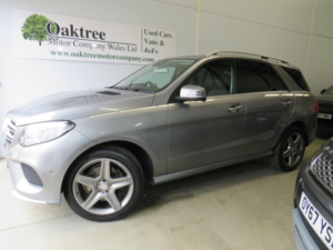 2016 Mercedes-Benz Gle 2.1 Gle250d Amg Line G-Tronic 4matic Euro 6 (s/s) 5dr in Silver — image 3