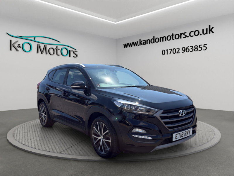 2018 Hyundai Tucson 1.7 Crdi Blue Drive Go! Se Dct Euro 6 (s/s) 5dr in Black — image 1