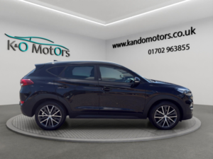 2018 Hyundai Tucson 1.7 Crdi Blue Drive Go! Se Dct Euro 6 (s/s) 5dr in Black — image 3