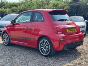 2018 Abarth 595 1.4 T-Jet Euro 6 3dr in Red — image 2