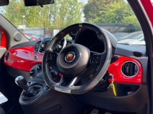 2018 Abarth 595 1.4 T-Jet Euro 6 3dr in Red — image 3