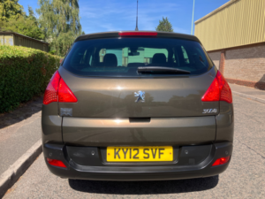 2012 Peugeot 3008 1.6 Hdi Active SUV 5dr Diesel Manual Euro 5 (112 Ps) in Brown — image 6