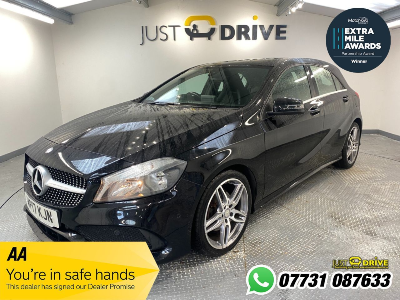 2017 Mercedes-Benz A Class 2.1 A200d Amg Line (executive) Hatchback 5dr Diesel Manual Euro 6 (s/s) (136 Ps) in Black — image 1