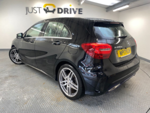 2017 Mercedes-Benz A Class 2.1 A200d Amg Line (executive) Hatchback 5dr Diesel Manual Euro 6 (s/s) (136 Ps) in Black — image 3