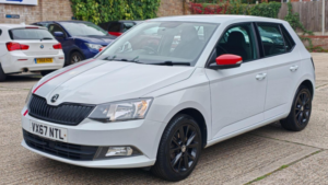 2017 Skoda Fabia 1.0 Tsi Se Euro 6 (s/s) 5dr in White — image 2