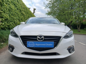 2014 Mazda 3 2.0 Skyactiv-G Sport Nav Hatchback 5dr Petrol Manual Euro 5 (s/s) (120 Ps) in White — image 6