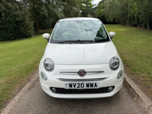 2020 Fiat 500 1.2 1.2 69hp Lounge in White — image 2
