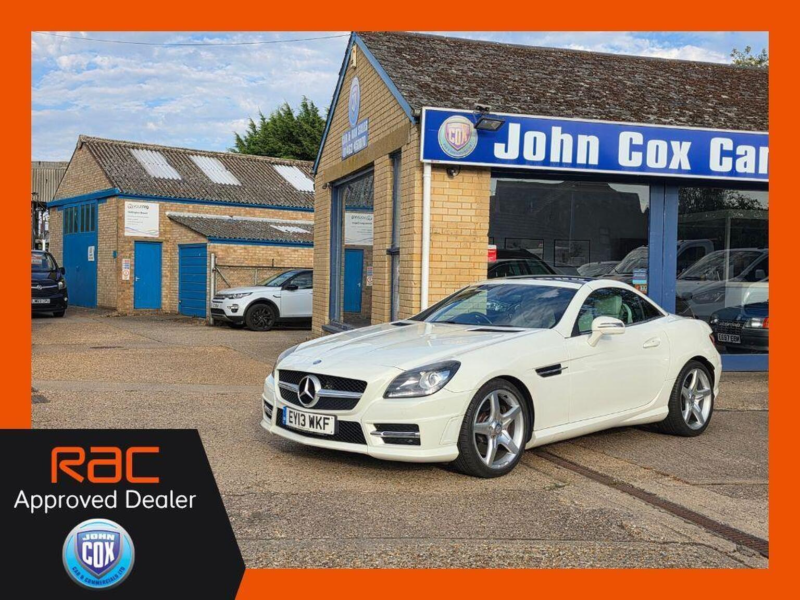 2013 Mercedes-Benz Slk 2.1 Slk250 Cdi Blueefficiency Amg Sport G-Tronic+ Euro 5 (s/s) 2dr in White — image 1
