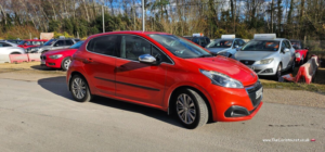 2015 Peugeot 208 1.6 Bluehdi Allure in Orange — image 2