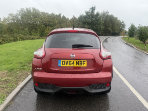 2014 Nissan Juke 1.2 Dig-T Tekna in Red — image 5
