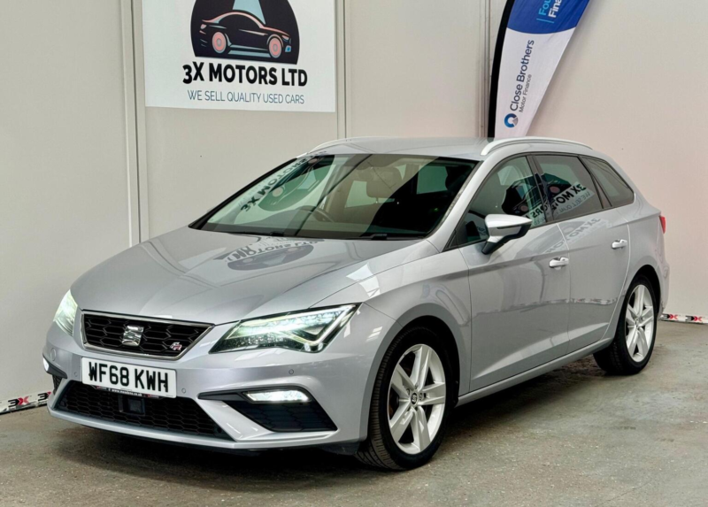 2018 SEAT Leon 2.0 Tsi Fr Sport St DSG Euro 6 (s/s) 5dr in Silver — image 1
