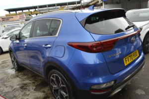 2021 Kia Sportage 1.6 T-Gdi Gt-Line in Blue — image 4