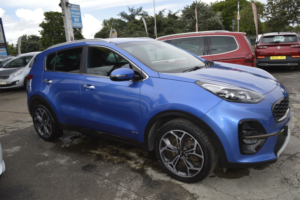 2021 Kia Sportage 1.6 T-Gdi Gt-Line in Blue — image 6