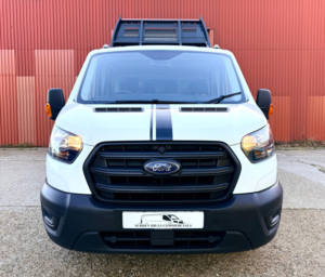 2023 Ford Transit 2.0 350 Ecoblue Leader Chassis Double Cab Tipper 4dr Diesel Manual Rwd L3 Euro 6 (s/s) (130 Ps) in White — image 2