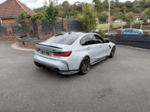 2022 BMW M3 3.0 M3 Competition M Xdrive Saloon in Grey — image 3