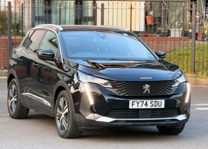 2024 Peugeot 3008 1.6 12.4kwh Allure SUV 5dr Petrol Plug-In Hybrid E-Eat Euro 6 (s/s) (180 Ps) in Black — image 1