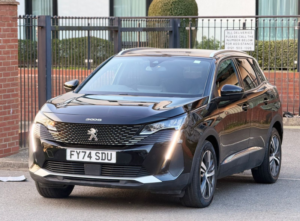 2024 Peugeot 3008 1.6 12.4kwh Allure SUV 5dr Petrol Plug-In Hybrid E-Eat Euro 6 (s/s) (180 Ps) in Black — image 3