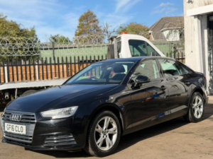 2016 Audi A4 1.4 Tfsi Sport Euro 6 (s/s) 4dr in Black — image 3