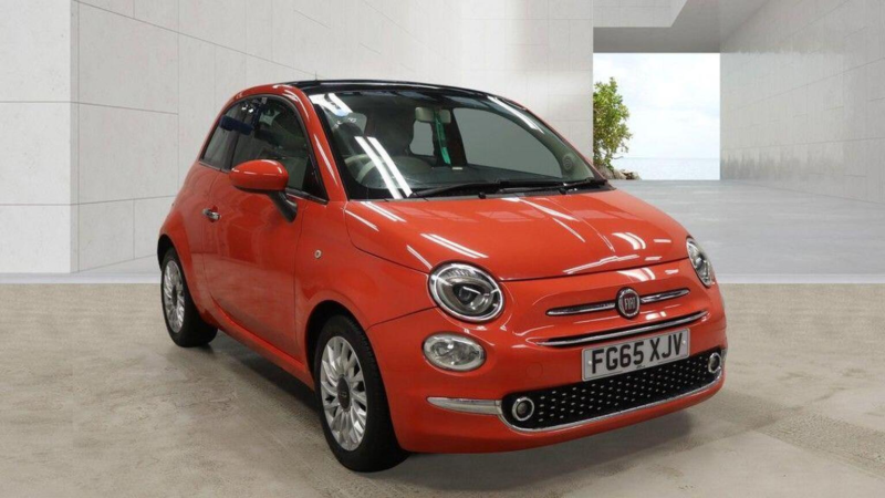 2015 Fiat 500 0.9 Twinair Lounge Euro 6 (s/s) 3dr in Pink — image 1