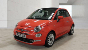 2015 Fiat 500 0.9 Twinair Lounge Euro 6 (s/s) 3dr in Pink — image 2