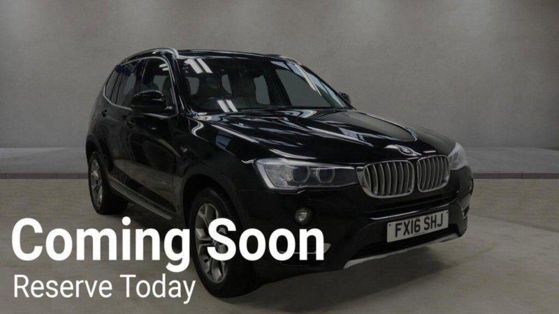 2016 BMW X3 2.0 20d Xline Auto Xdrive Euro 6 (s/s) 5dr in Black — image 1