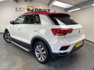 2020 Volkswagen T-Roc 1.0 Tsi Design SUV 5dr Petrol Manual Euro 6 (s/s) (110 Ps) in White — image 3