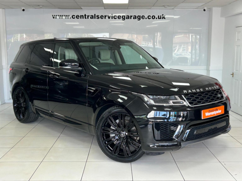 2022 Land Rover Range Rover Sport 3.0 D250 Mhev Hse Auto 4WD Euro 6 (s/s) 5dr in Black — image 1