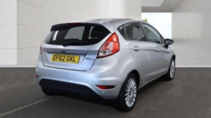 2012 Ford Fiesta 1.6 Titanium Powershift Euro 5 5dr in Silver — image 3