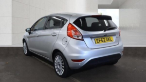 2012 Ford Fiesta 1.6 Titanium Powershift Euro 5 5dr in Silver — image 4