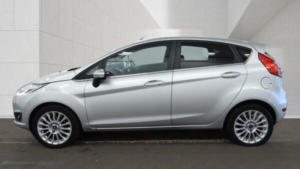 2012 Ford Fiesta 1.6 Titanium Powershift Euro 5 5dr in Silver — image 5