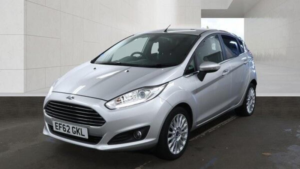 2012 Ford Fiesta 1.6 Titanium Powershift Euro 5 5dr in Silver — image 6