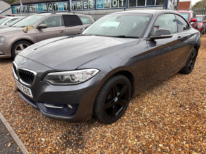 2017 BMW 2 Series 2.0 218d Sport Auto Euro 6 (s/s) 2dr in Grey — image 3