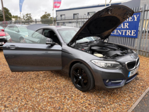 2017 BMW 2 Series 2.0 218d Sport Auto Euro 6 (s/s) 2dr in Grey — image 5