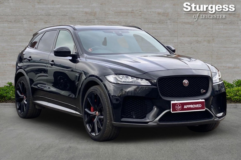 2019 Jaguar F-Pace 5.0 V8 Svr Quickshift AWD Euro 6 (s/s) 5dr in Black — image 1