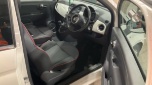 2015 Fiat 500 1.2 500 1.2 69hp Lounge White 3dr Lowtax+panroof in White — image 5