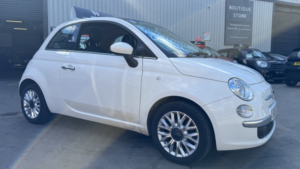 2015 Fiat 500 1.2 500 1.2 69hp Lounge White 3dr Lowtax+panroof in White — image 6