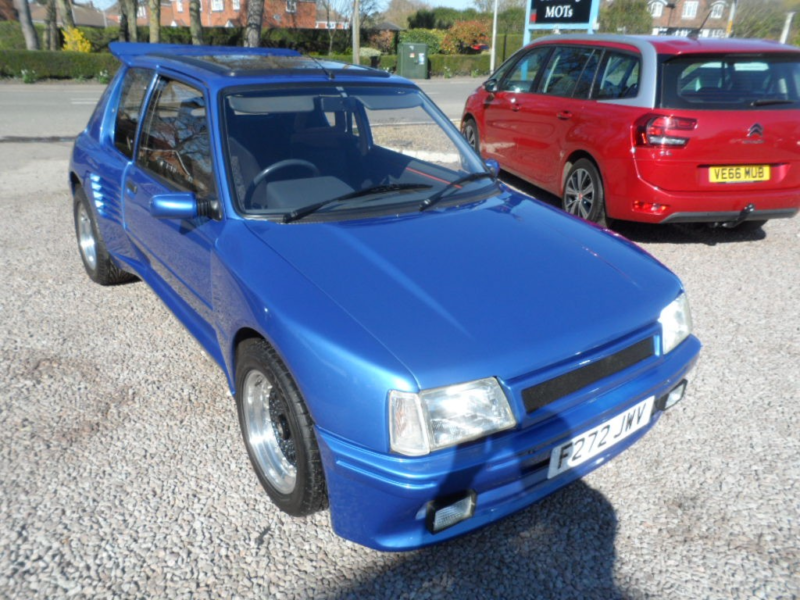 1988 Peugeot 205 1.9 Gti Dimma in Blue — image 1