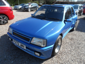 1988 Peugeot 205 1.9 Gti Dimma in Blue — image 3