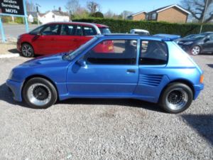 1988 Peugeot 205 1.9 Gti Dimma in Blue — image 4