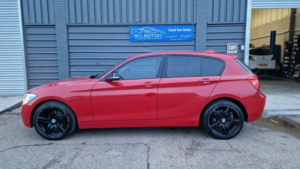 2014 BMW 1 Series 1.6 116i Sport 5-Door in Red — image 4