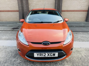2012 Ford Fiesta 1.4 Tdci Dpf Zetec in Red — image 3