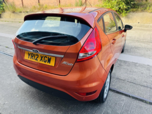 2012 Ford Fiesta 1.4 Tdci Dpf Zetec in Red — image 6
