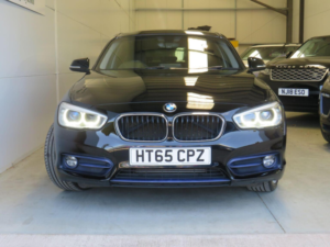 2016 BMW 1 Series 1.5 116d Sport Euro 6 (s/s) 5dr in Black — image 2
