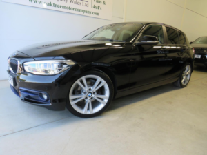 2016 BMW 1 Series 1.5 116d Sport Euro 6 (s/s) 5dr in Black — image 3