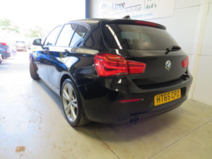 2016 BMW 1 Series 1.5 116d Sport Euro 6 (s/s) 5dr in Black — image 5