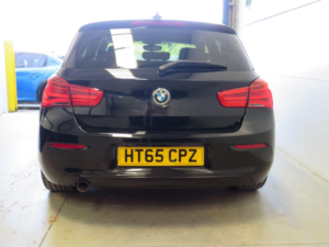 2016 BMW 1 Series 1.5 116d Sport Euro 6 (s/s) 5dr in Black — image 6