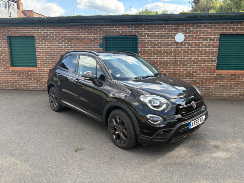 2018 Fiat 500x 1.0 Firefly Turbo S-Design Euro 6 (s/s) 5dr in Black — image 1